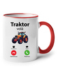 Keramický hrnček Traktor volá