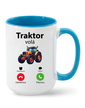 Keramický hrnček Traktor volá