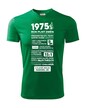 Pánské tričko narozeninové noviny 1975