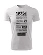 Pánské tričko narozeninové noviny 1975