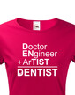 Dámske tričko pre zubných lekárov