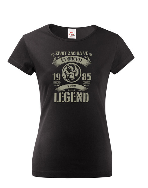 Dámske tričko Zrod legend
