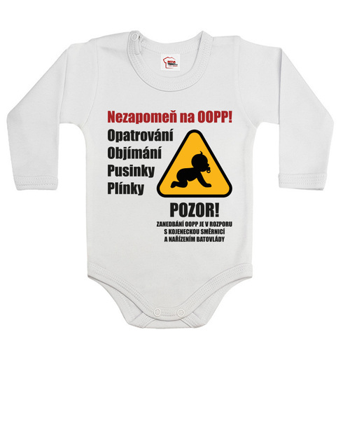 Detské body s pravidlami starostlivosti