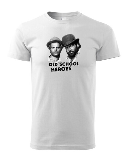 Detské tričko - Old school heroes