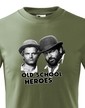 Detské tričko - Old school heroes