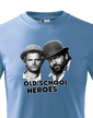 Detské tričko - Old school heroes