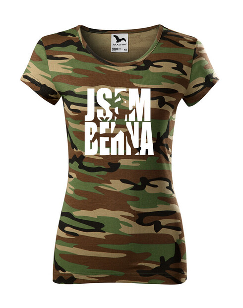 Dámské tričko Som bežkyňa