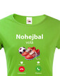 Dámske tričko Nohejbal volá