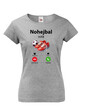 Dámske tričko Nohejbal volá