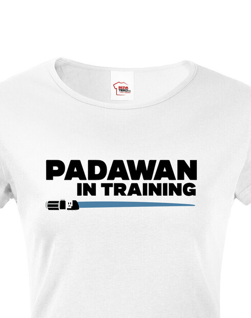 Dámske tričko s potiskem Star Wars Padawan