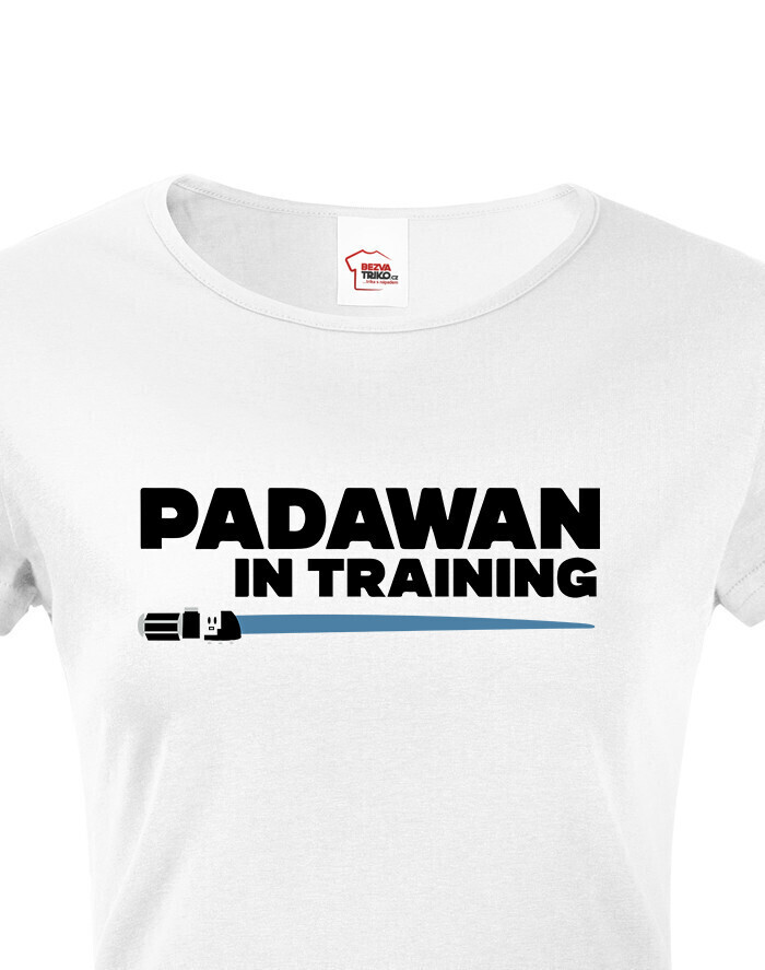 Dámske tričko s potiskem Star Wars Padawan