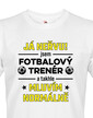 Pánske tričko pre futbalového trénera