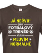 Pánske tričko pre futbalového trénera