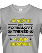 Pánske tričko pre futbalového trénera