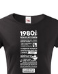 Pánské tričko narozeninové noviny 1980