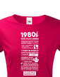 Pánské tričko narozeninové noviny 1980