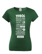Pánské tričko narozeninové noviny 1980