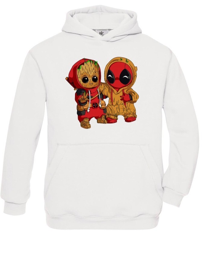 Detská mikina Deadpool a Groot