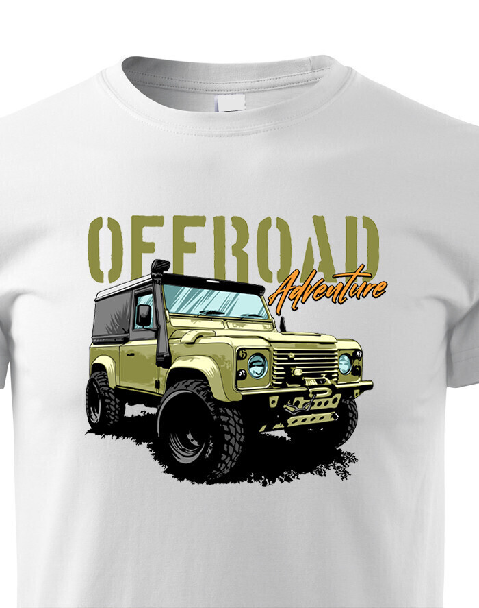 Detské tričko Land Rover Defender