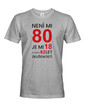 Pánské tričko k 80. narodeninám