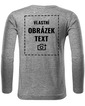 Detské tričko s dlouhým rukávom a vlastnou potlačou