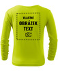 Detské tričko s dlouhým rukávom a vlastnou potlačou