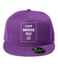 Kšiltovka snapback s vlastním potiskem