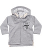 Detská mikina na zips s kapucňou s vlastnou potlačou