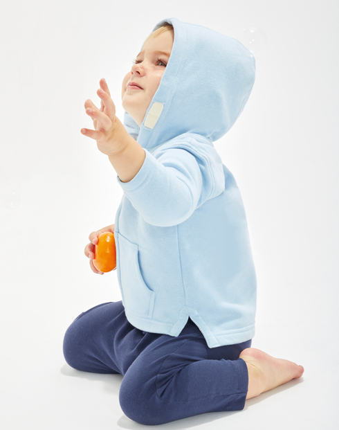 Detská mikina na zips s kapucňou s vlastnou potlačou