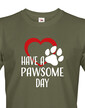 Pánske tričko Have a pawsome day