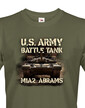 Pánské tričko Abrams M1A2