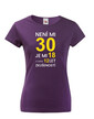 Dámske tričko k 30. narodeninám
