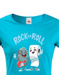 Dámske tričko Rock and roll