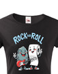 Dámske tričko Rock and roll