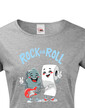 Dámske tričko Rock and roll