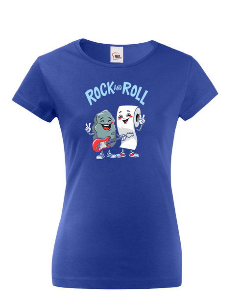 Dámske tričko Rock and roll