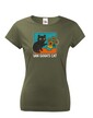 Dámske tričko Van Gogh´s Cat