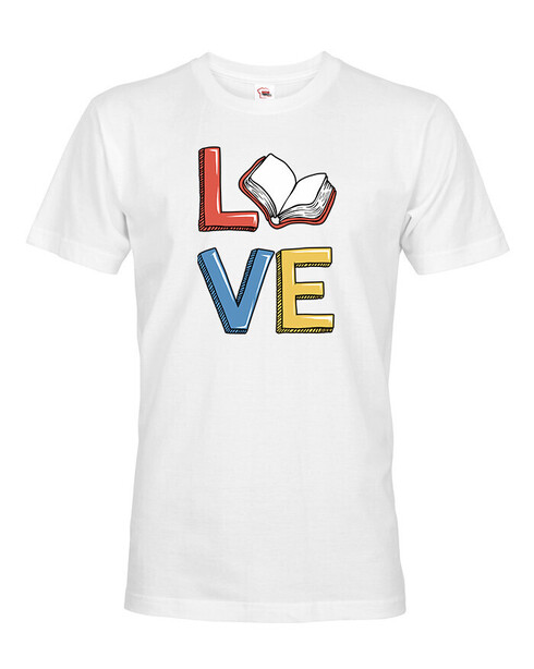 Pánske tričko pre milovníkov kníh