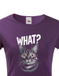 Dámske tričko What suprised cat