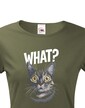 Dámske tričko What suprised cat
