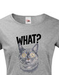 Dámske tričko What suprised cat