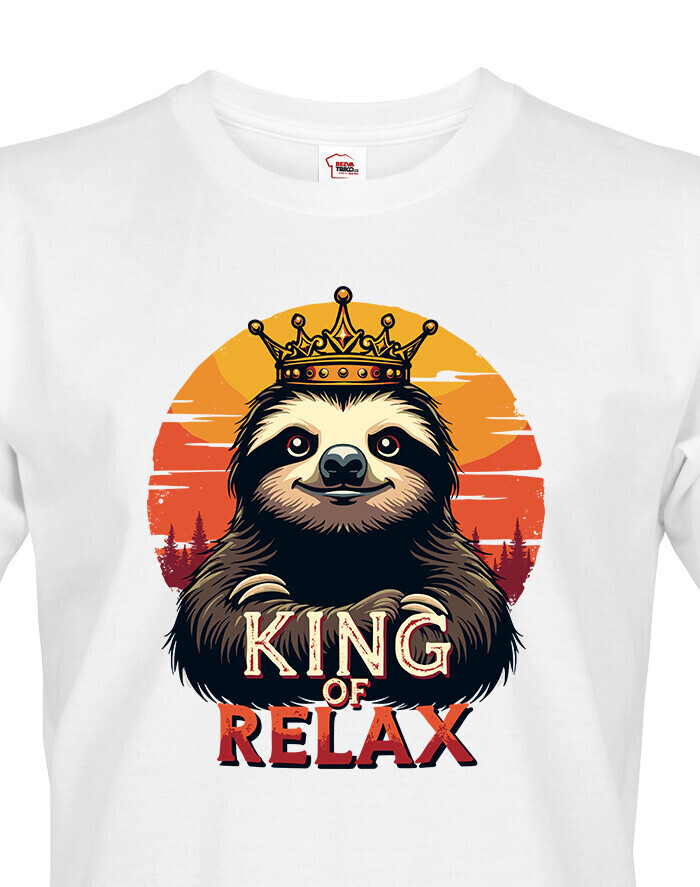 Pánske tričko King of relax