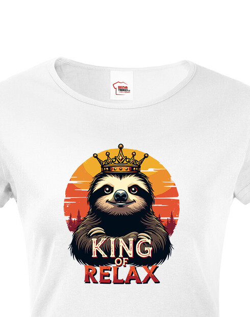 Dámske tričko King of relax