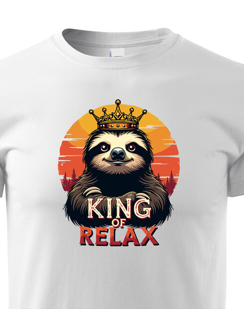 Detské tričko King of relax