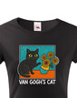 Dámske tričko Van Gogh´s Cat