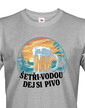 Pánské tričko Šetři vodu, dej si pivo