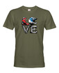 Pánske tričko Love motocross