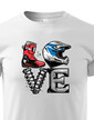 Detské tričko Love motocross