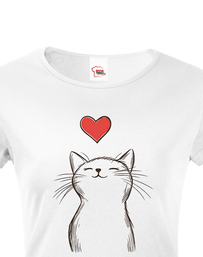Dámské tričko pro milovníky koček