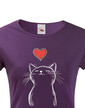Dámské tričko pro milovníky koček